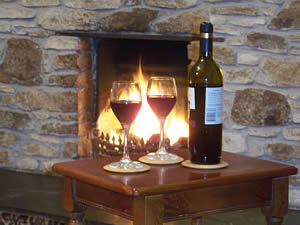 Enjoy a cosy winter break in front of a log fire