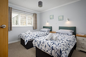 Penpont Mill - Ground Floor Twin bedroom